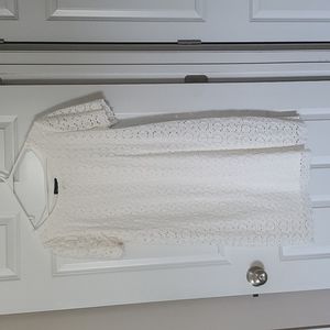 Ivory lace dress size 16